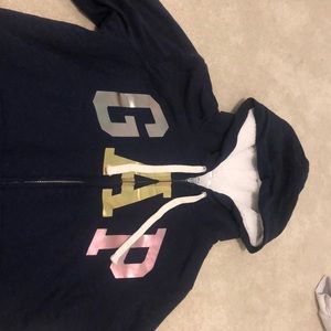 Gap fuzzy jacket
